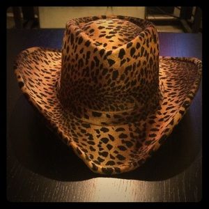 Stetson Leopard Print Cowgirl Hat